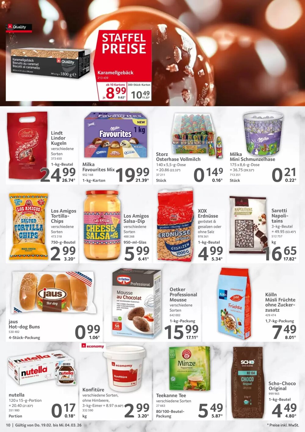Selgros Prospekt (ab 19.02.2026) zum Blättern - Seite 10