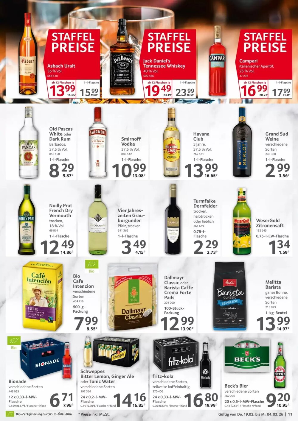 Selgros Prospekt (ab 19.02.2026) zum Blättern - Seite 11