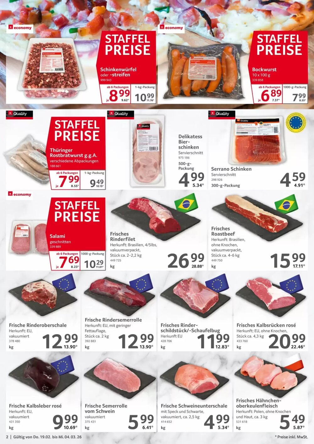 Selgros Prospekt (ab 19.02.2026) zum Blättern - Seite 2