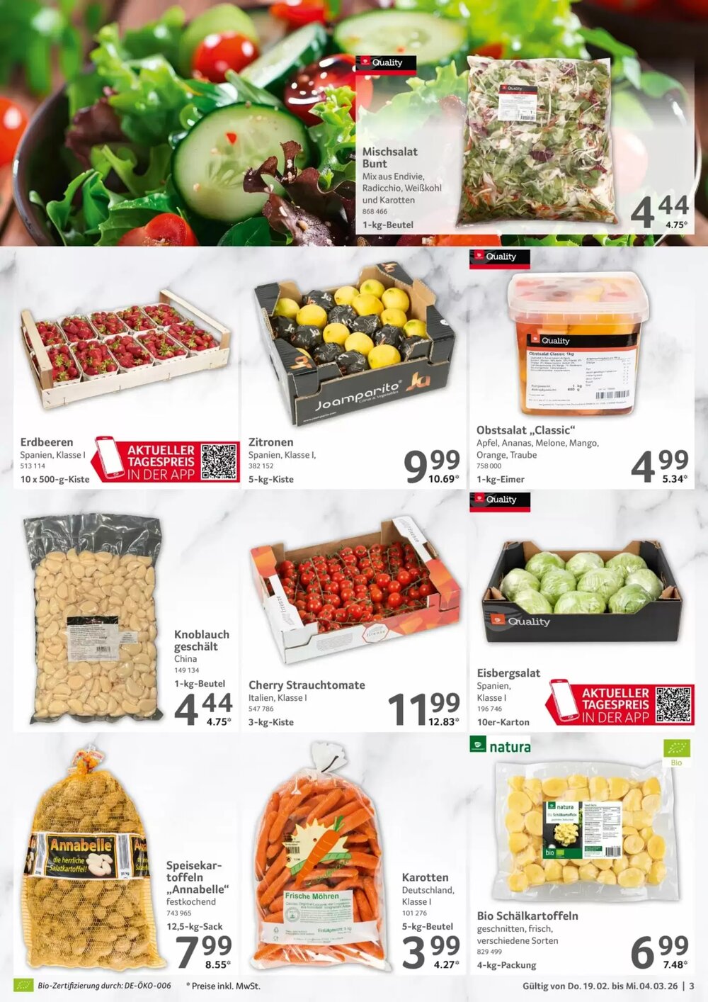 Selgros Prospekt (ab 19.02.2026) zum Blättern - Seite 3