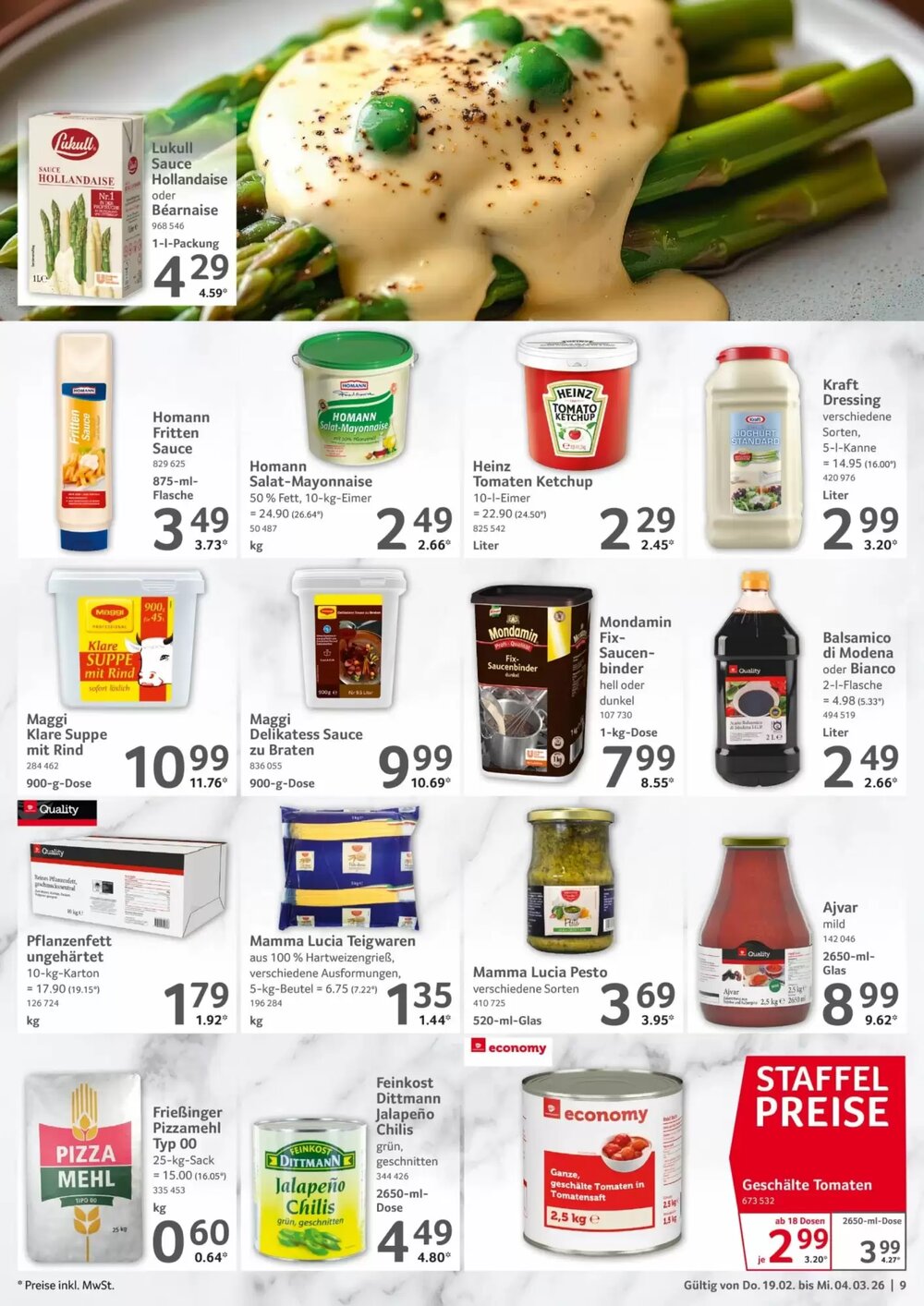 Selgros Prospekt (ab 19.02.2026) zum Blättern - Seite 9