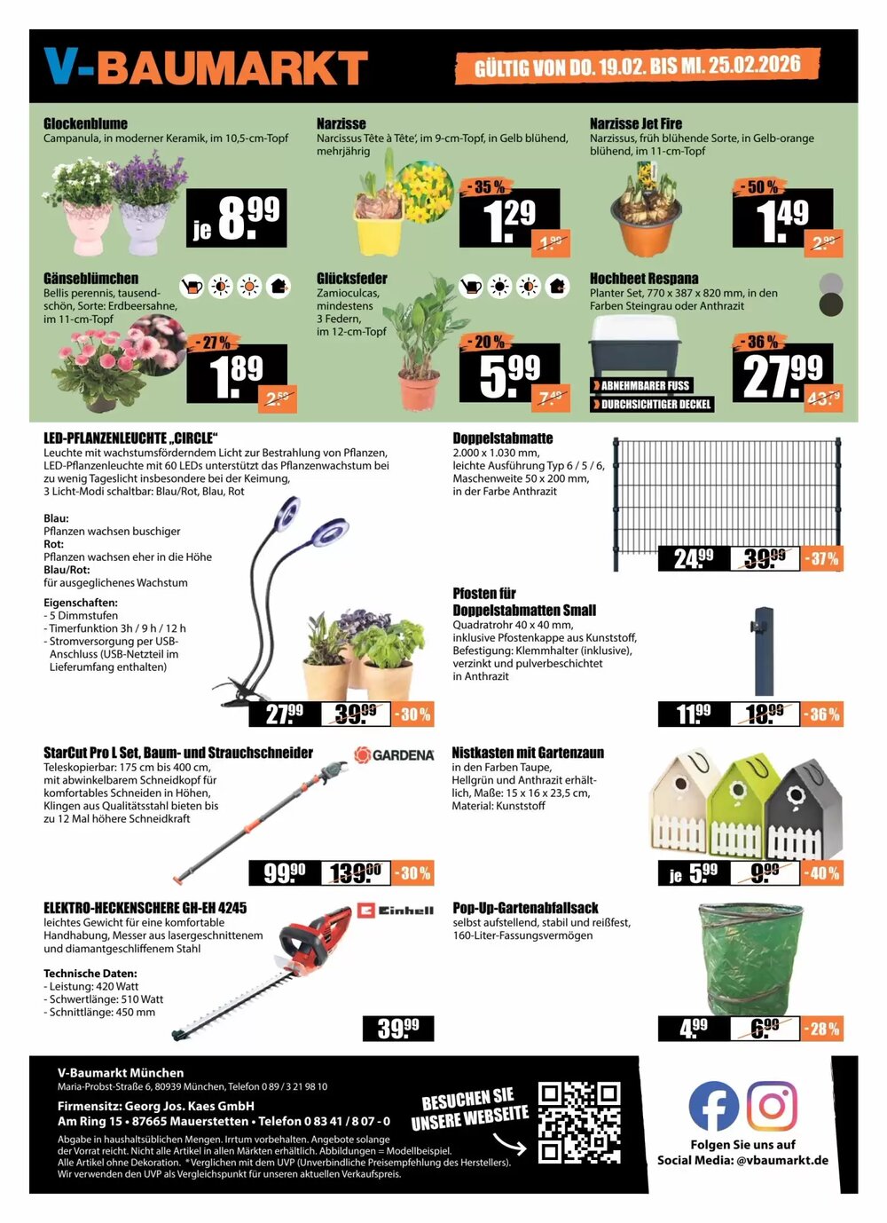 V Baumarkt Prospekt (ab 19.02.2026) zum Blättern - Seite 4