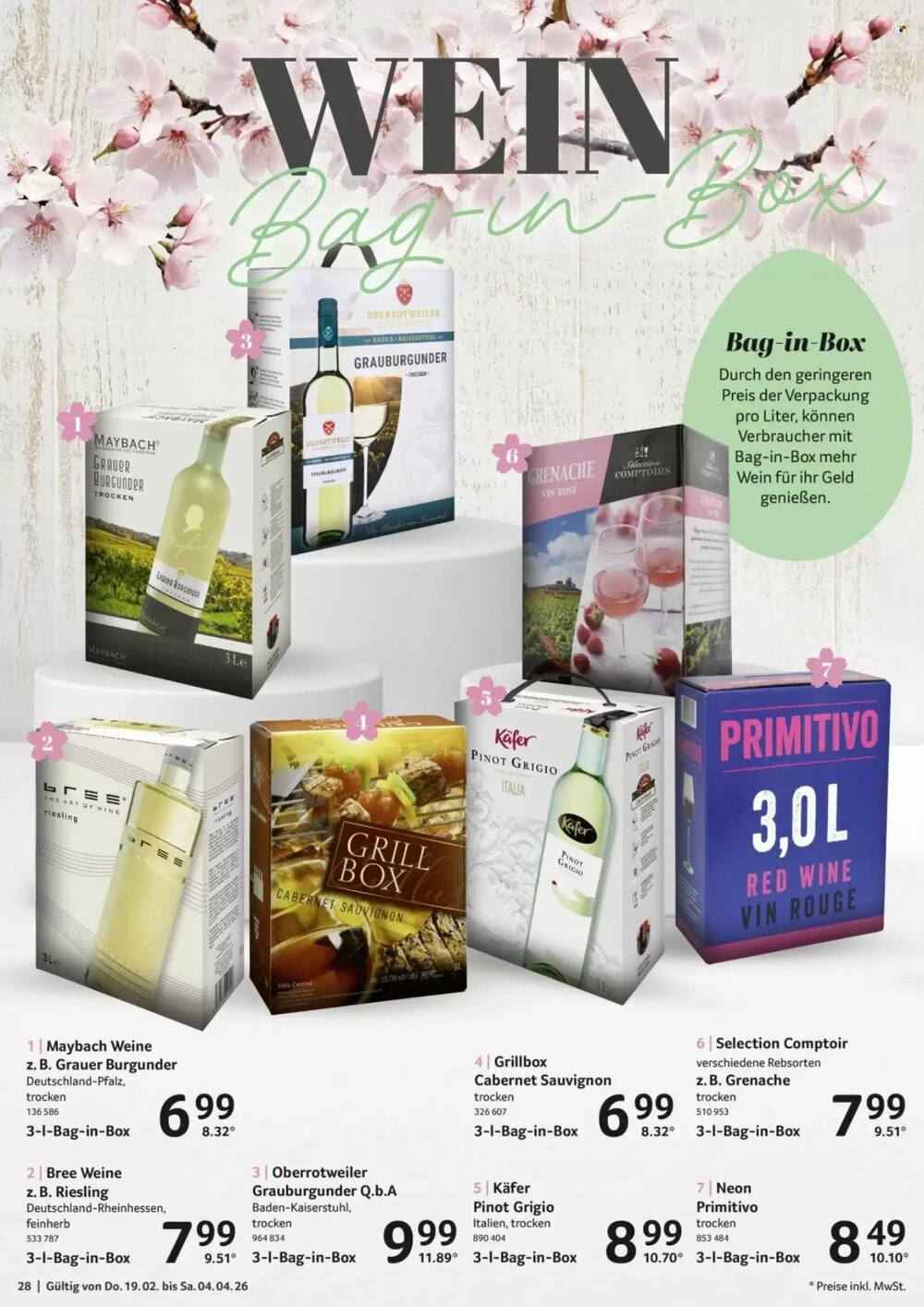 Selgros Prospekt (ab 19.02.2026) zum Blättern - Seite 28