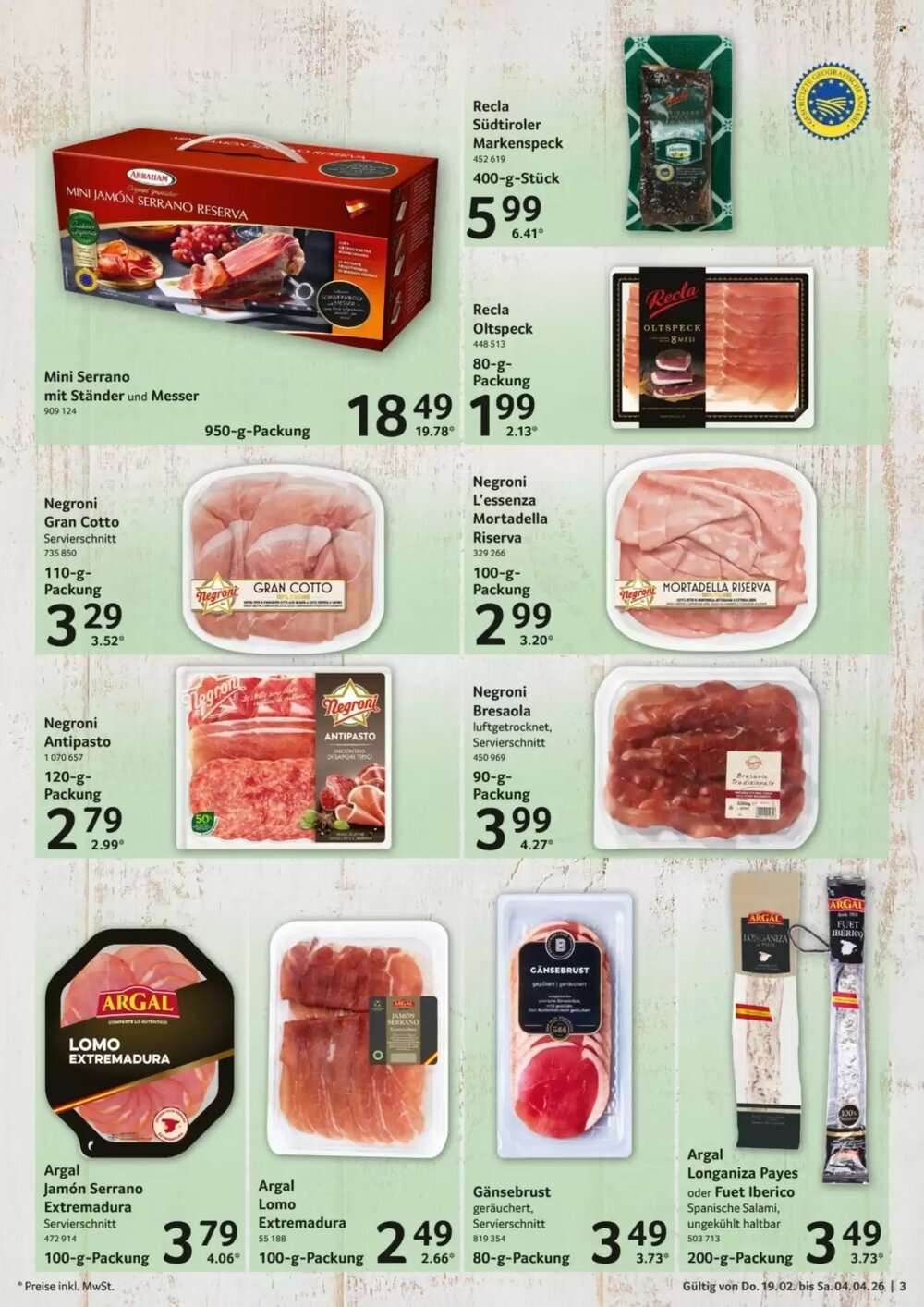 Selgros Prospekt (ab 19.02.2026) zum Blättern - Seite 3