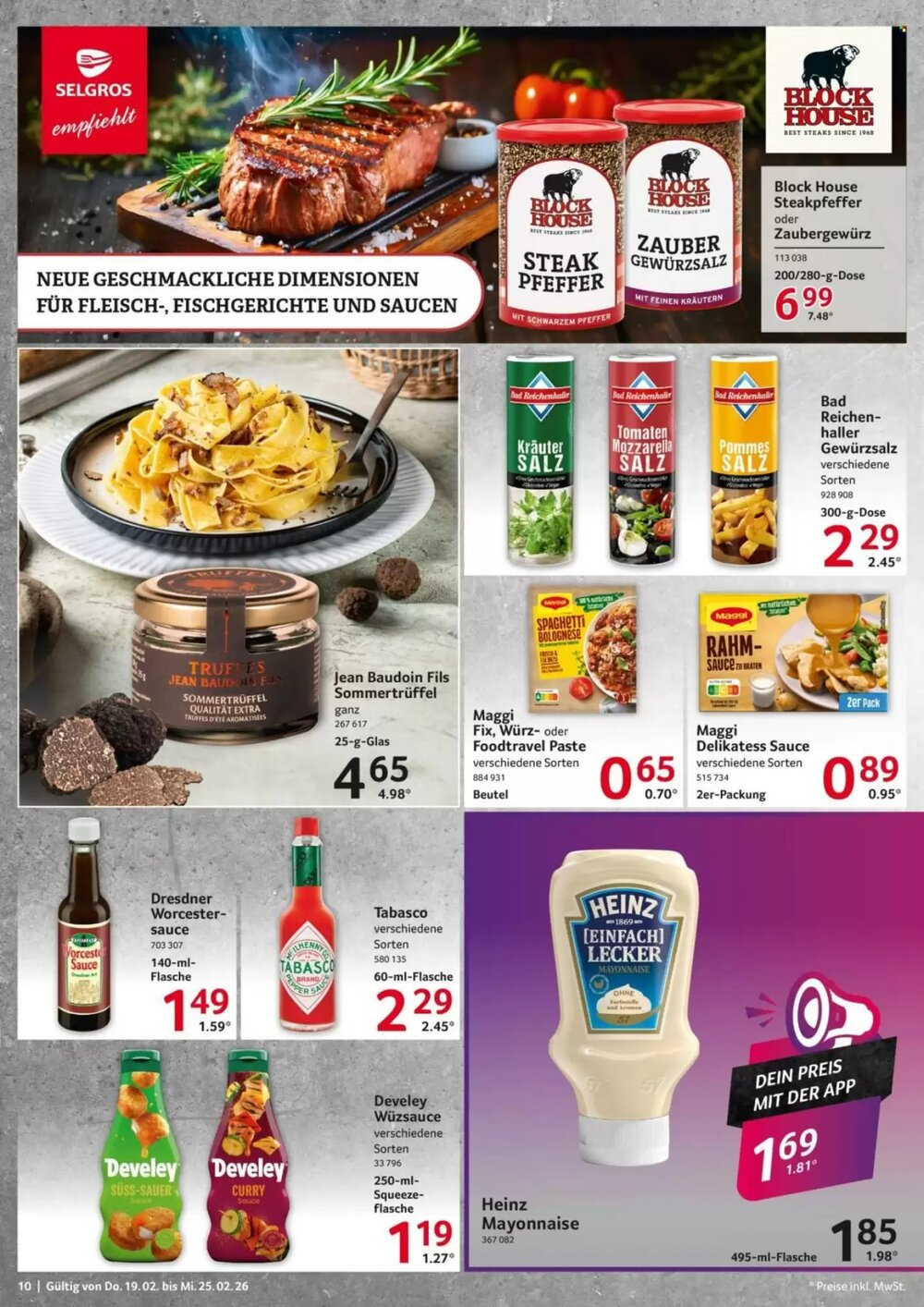 Selgros Prospekt (ab 19.02.2026) zum Blättern - Seite 10