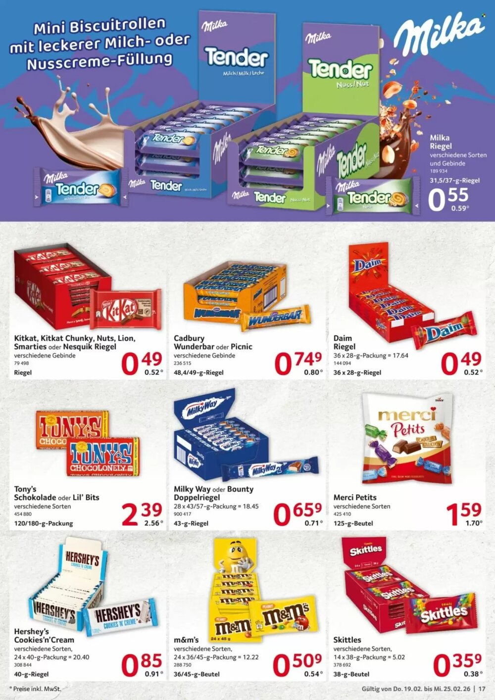 Selgros Prospekt (ab 19.02.2026) zum Blättern - Seite 17