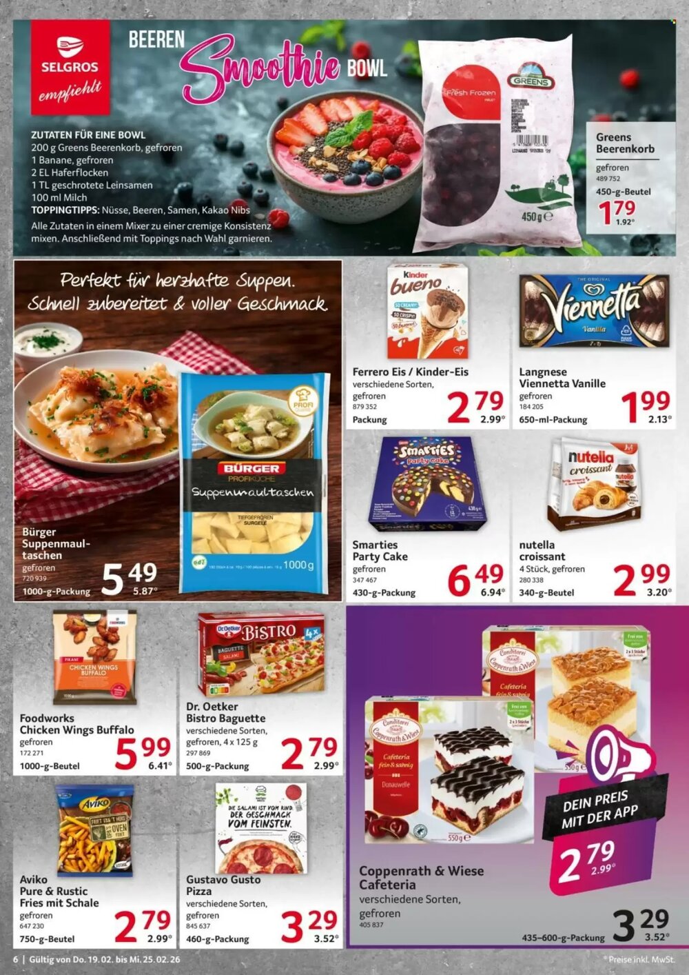 Selgros Prospekt (ab 19.02.2026) zum Blättern - Seite 6