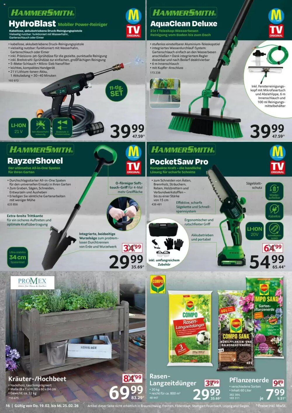 Selgros Prospekt (ab 19.02.2026) zum Blättern - Seite 16