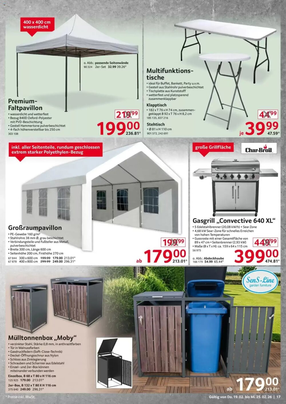 Selgros Prospekt (ab 19.02.2026) zum Blättern - Seite 17