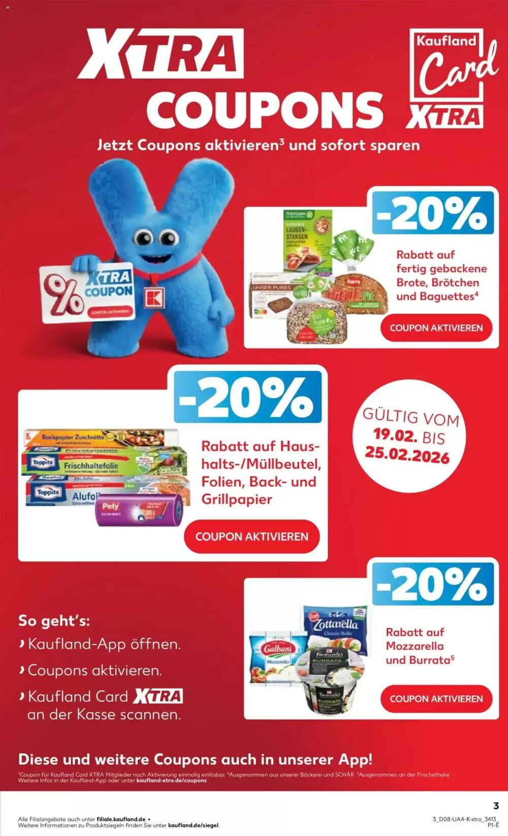 Kaufland Prospekt (ab 19.02.2026) zum Blättern - Seite 3