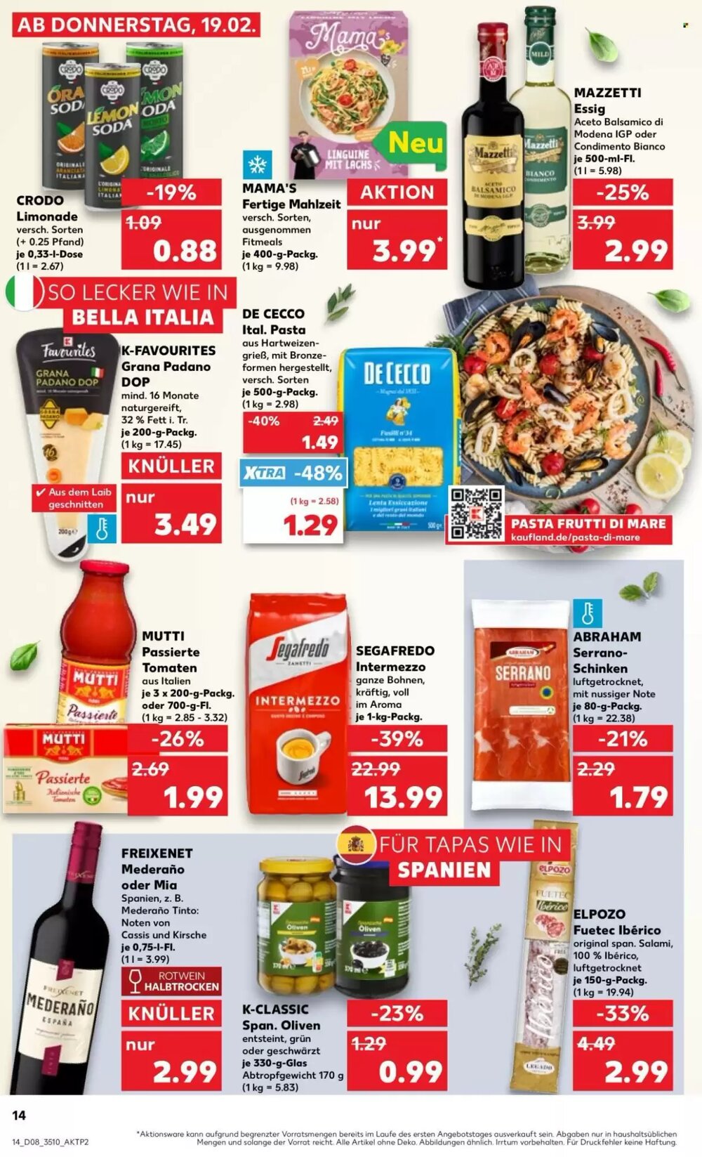 Kaufland Prospekt (ab 19.02.2026) zum Blättern - Seite 14