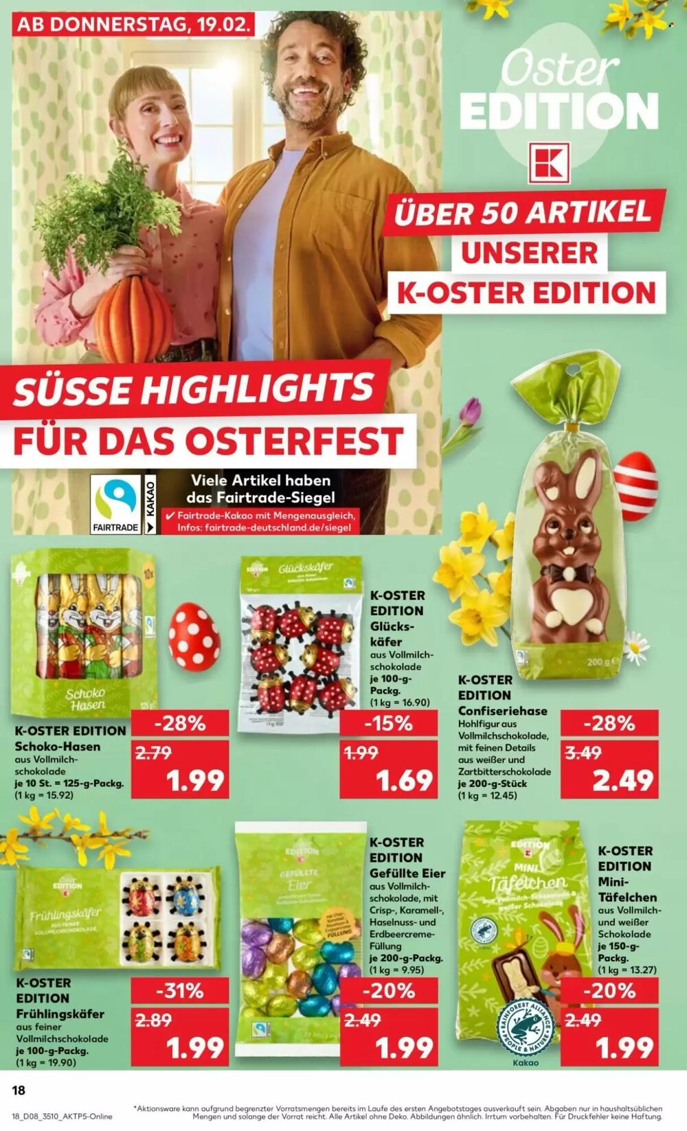 Kaufland Prospekt (ab 19.02.2026) zum Blättern - Seite 18