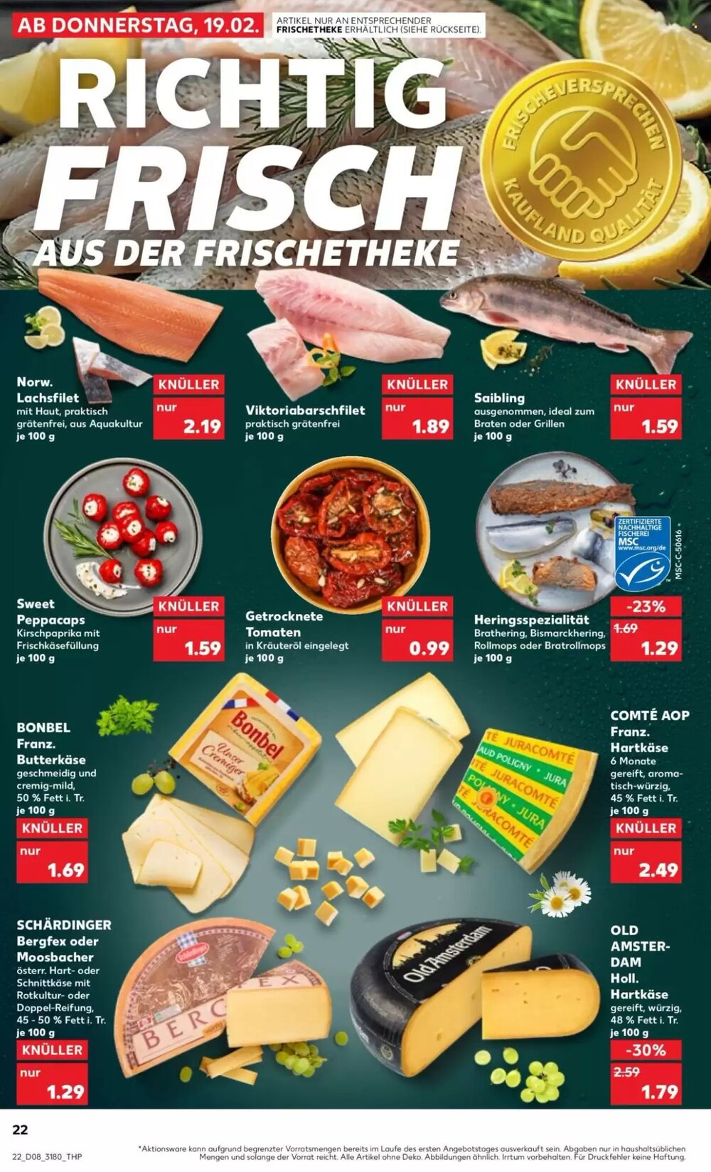 Kaufland Prospekt (ab 19.02.2026) zum Blättern - Seite 22