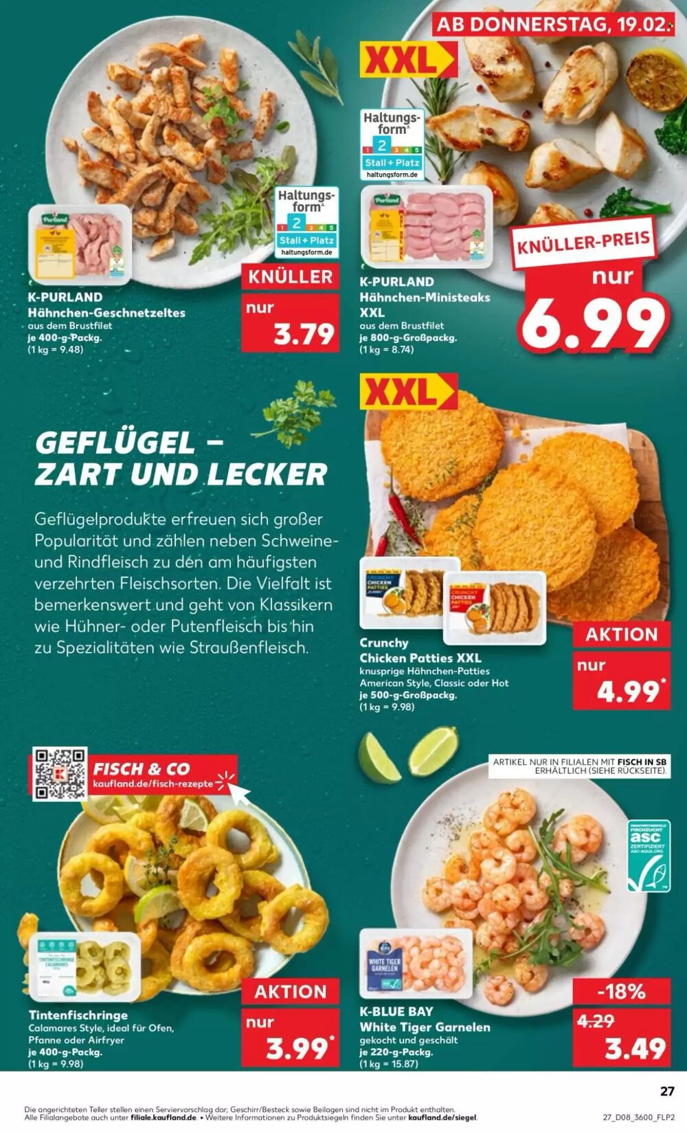 Kaufland Prospekt (ab 19.02.2026) zum Blättern - Seite 27