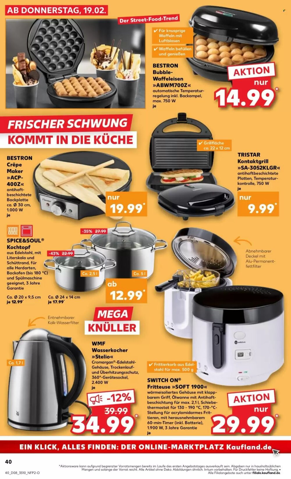 Kaufland Prospekt (ab 19.02.2026) zum Blättern - Seite 40