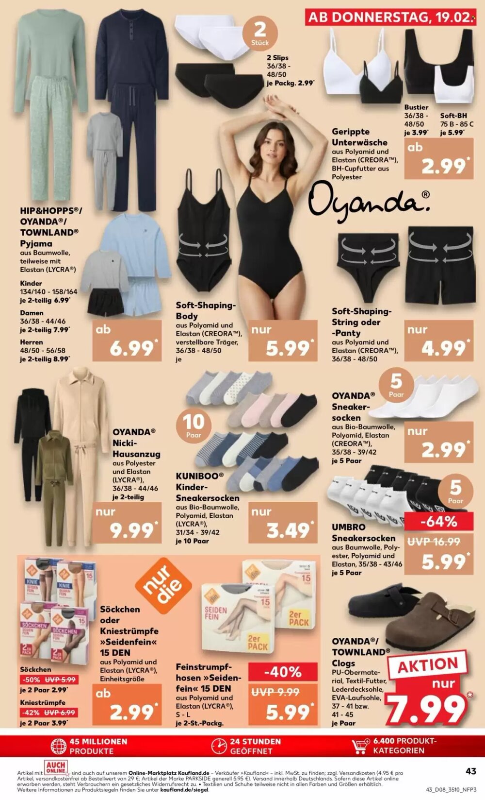 Kaufland Prospekt (ab 19.02.2026) zum Blättern - Seite 43