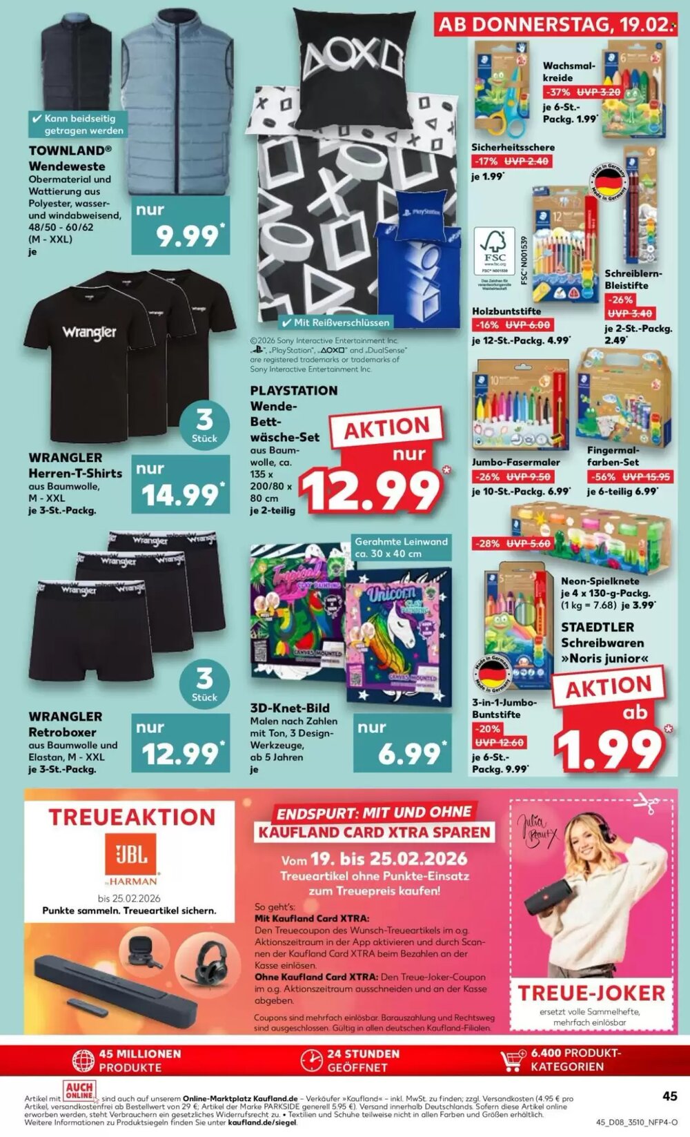 Kaufland Prospekt (ab 19.02.2026) zum Blättern - Seite 45