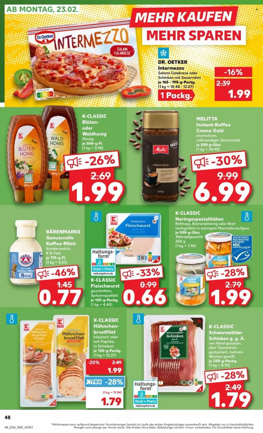 Kaufland Prospekt (ab 19.02.2026) zum Blättern - Seite 48