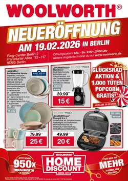 Woolworth Prospekt (ab 19.02.2026) zum Blättern