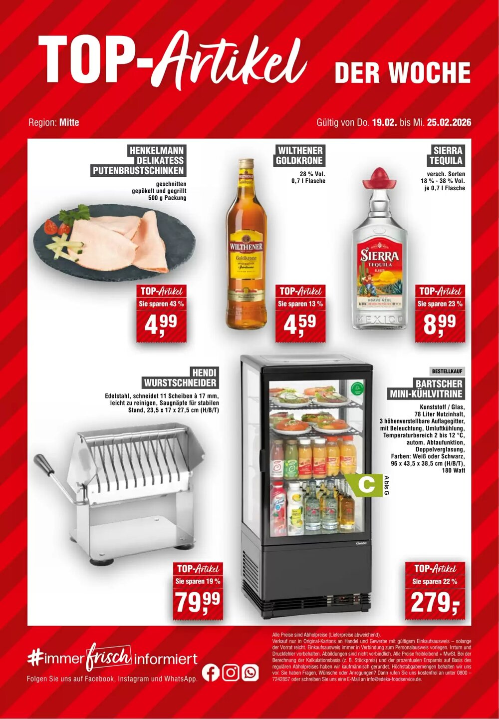 EDEKA Foodservice Prospekt (ab 19.02.2026) zum Blättern - Seite 14
