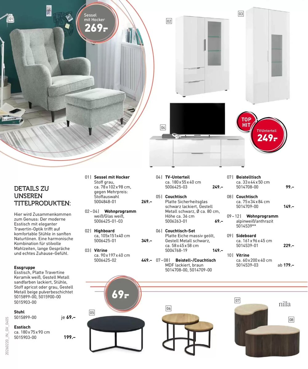 Möbel Martin Prospekt (ab 19.02.2026) zum Blättern - Seite 4
