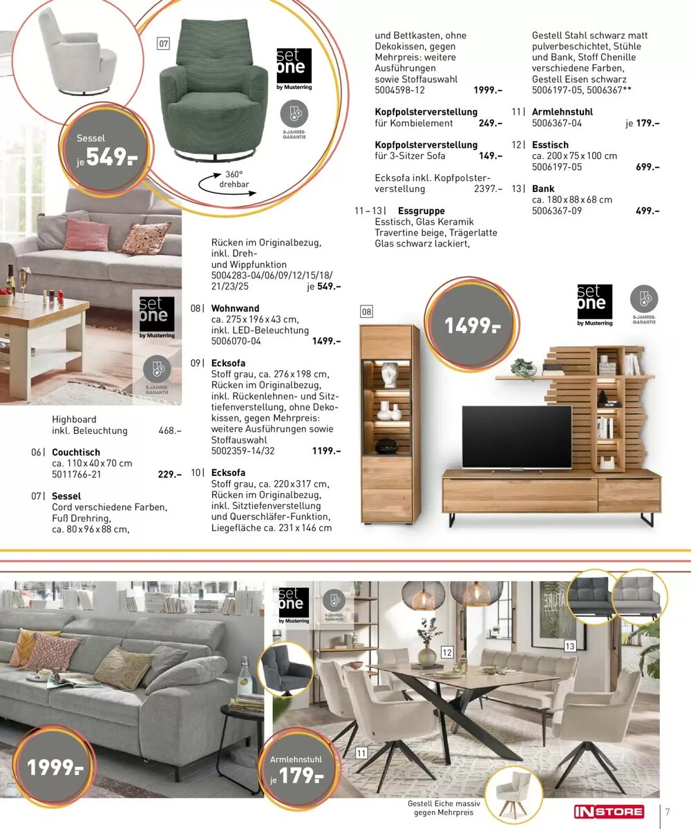 Möbel Martin Prospekt (ab 19.02.2026) zum Blättern - Seite 7