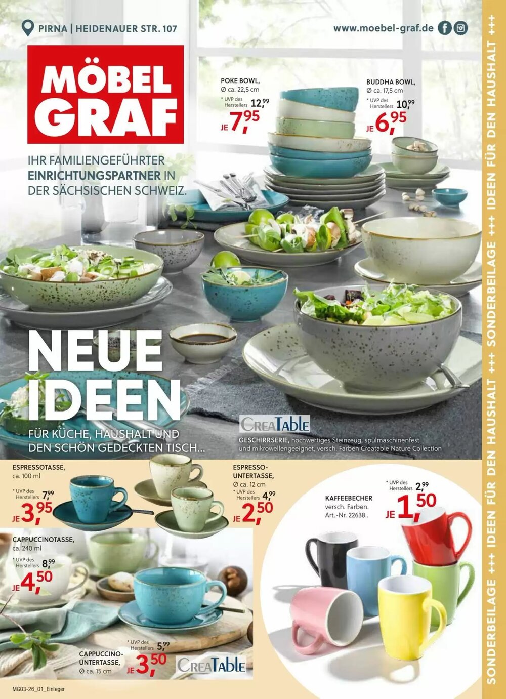 Möbel Graf Prospekt (ab 19.02.2026) zum Blättern - Seite 1