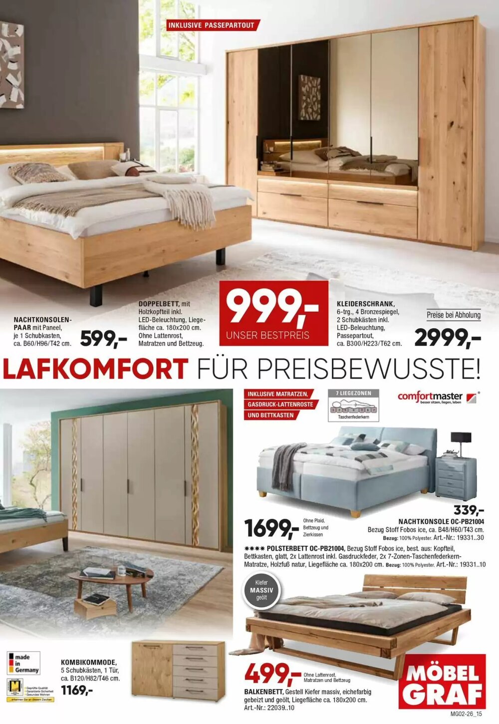 Möbel Graf Prospekt (ab 19.02.2026) zum Blättern - Seite 15