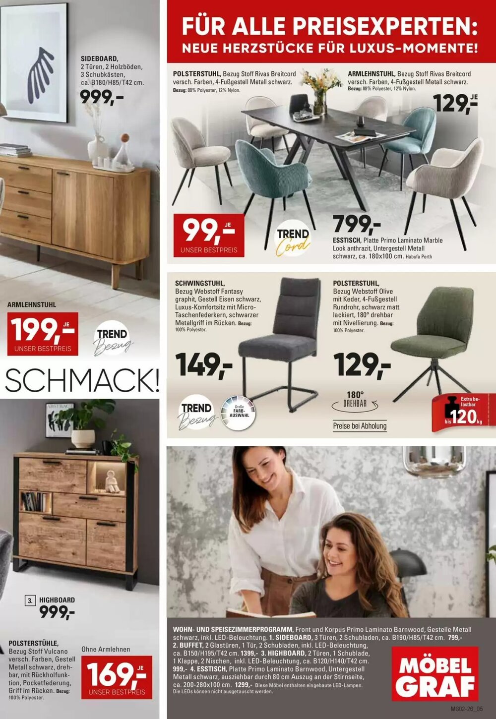 Möbel Graf Prospekt (ab 19.02.2026) zum Blättern - Seite 5