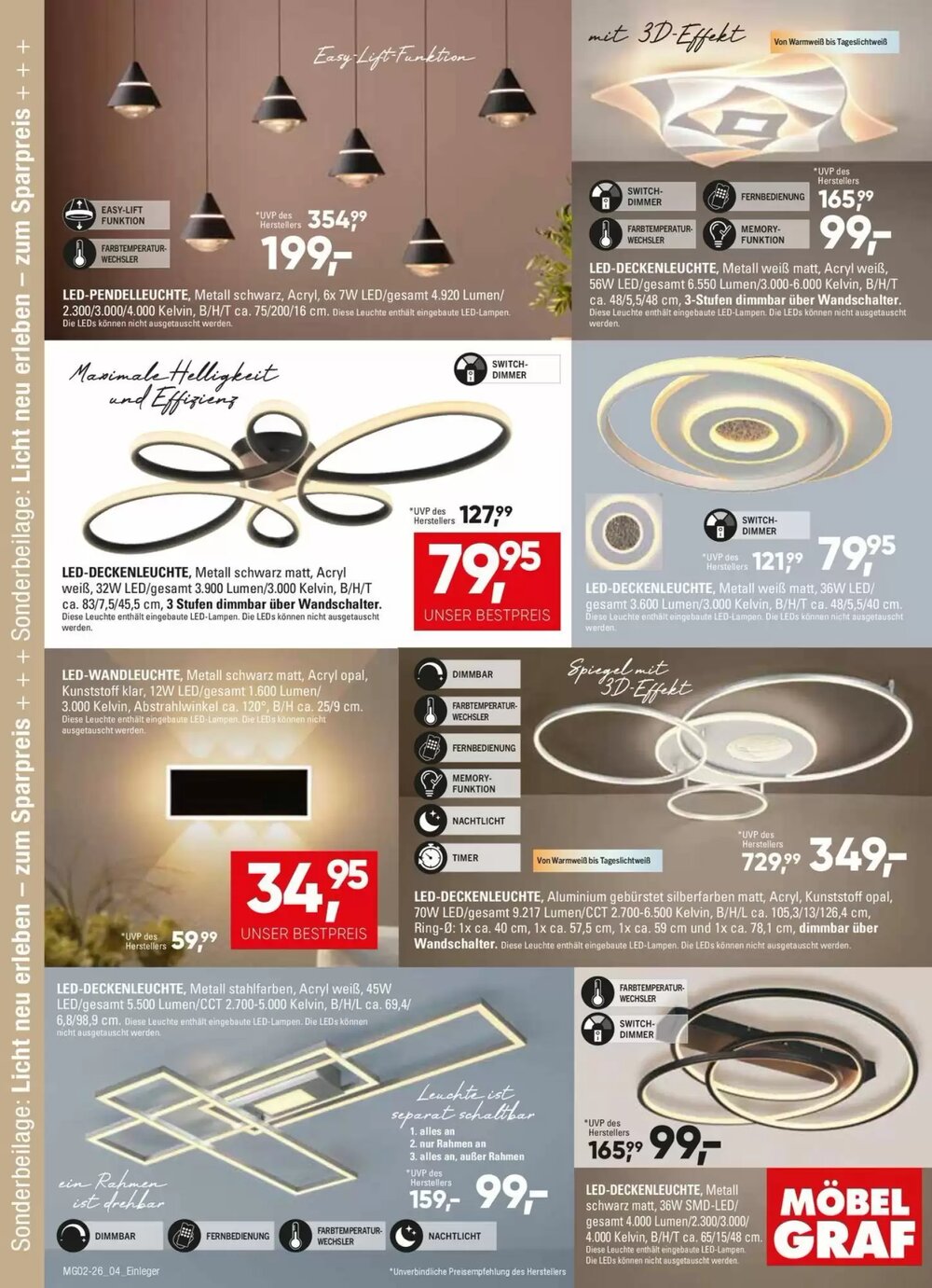 Möbel Graf Prospekt (ab 19.02.2026) zum Blättern - Seite 4