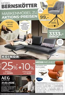 Möbel Bernskötter Prospekt (ab 19.02.2026) zum Blättern
