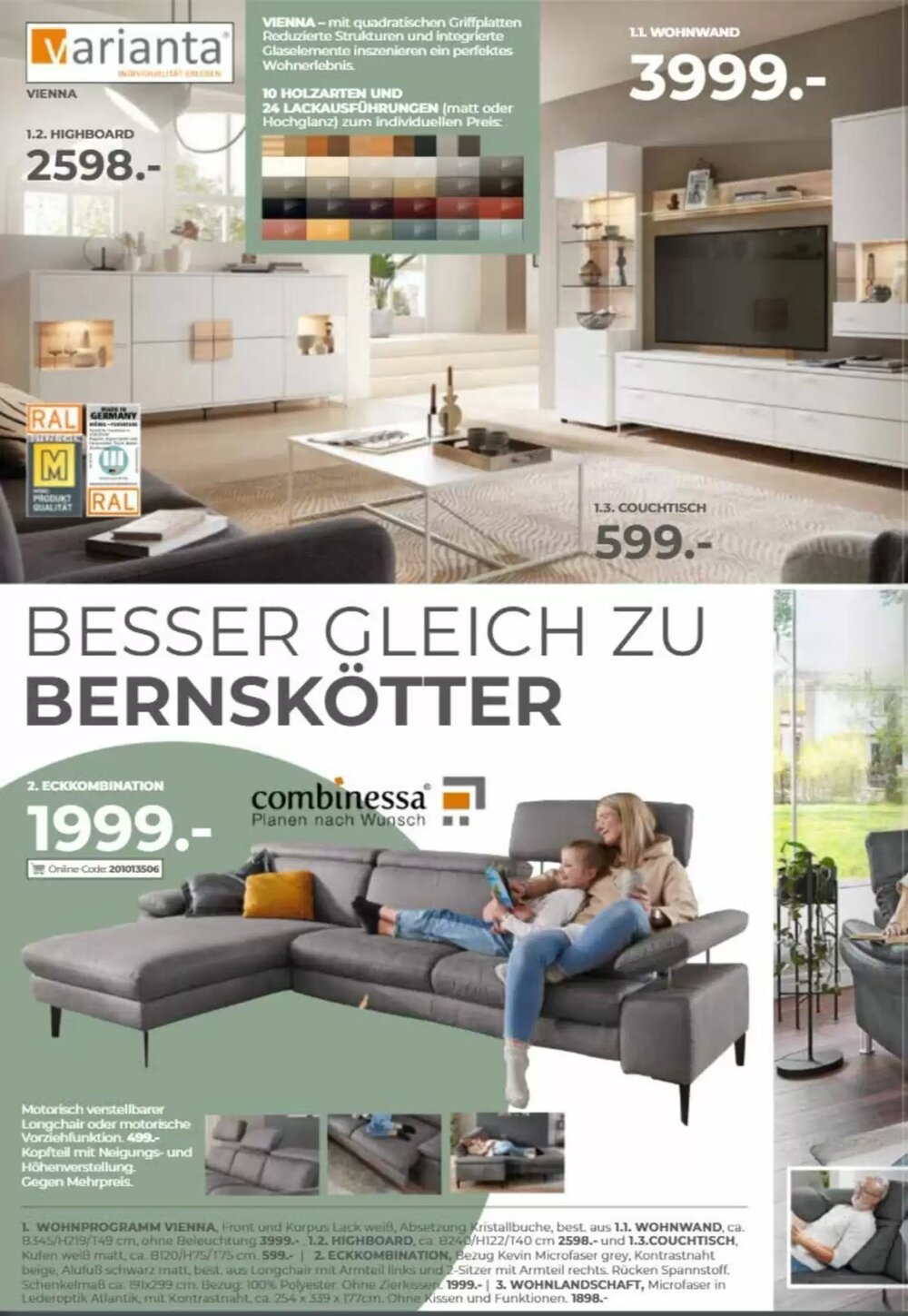 Möbel Bernskötter Prospekt (ab 19.02.2026) zum Blättern - Seite 2