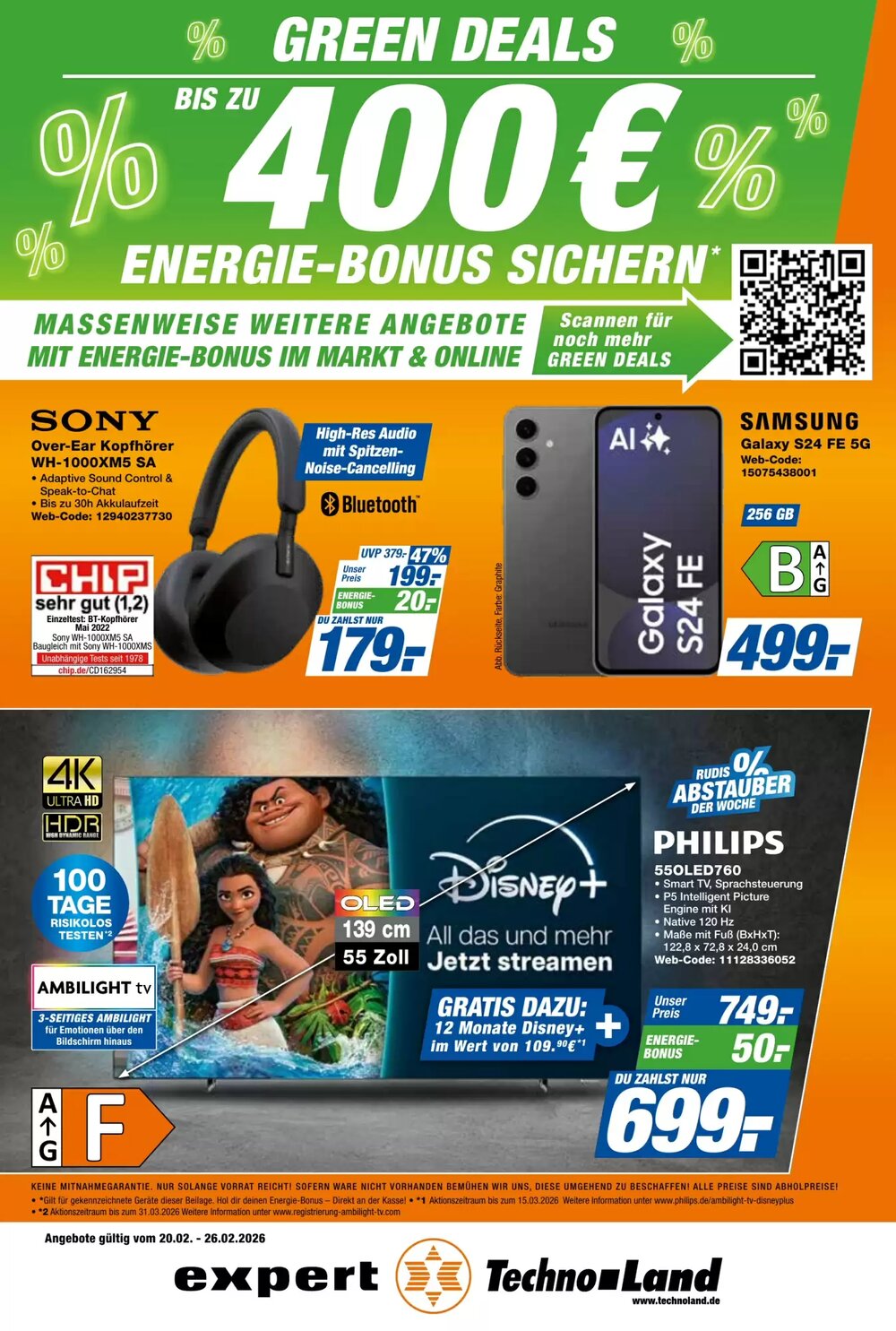 expert Techno Land Prospekt (ab 20.02.2026) zum Blättern - Seite 1