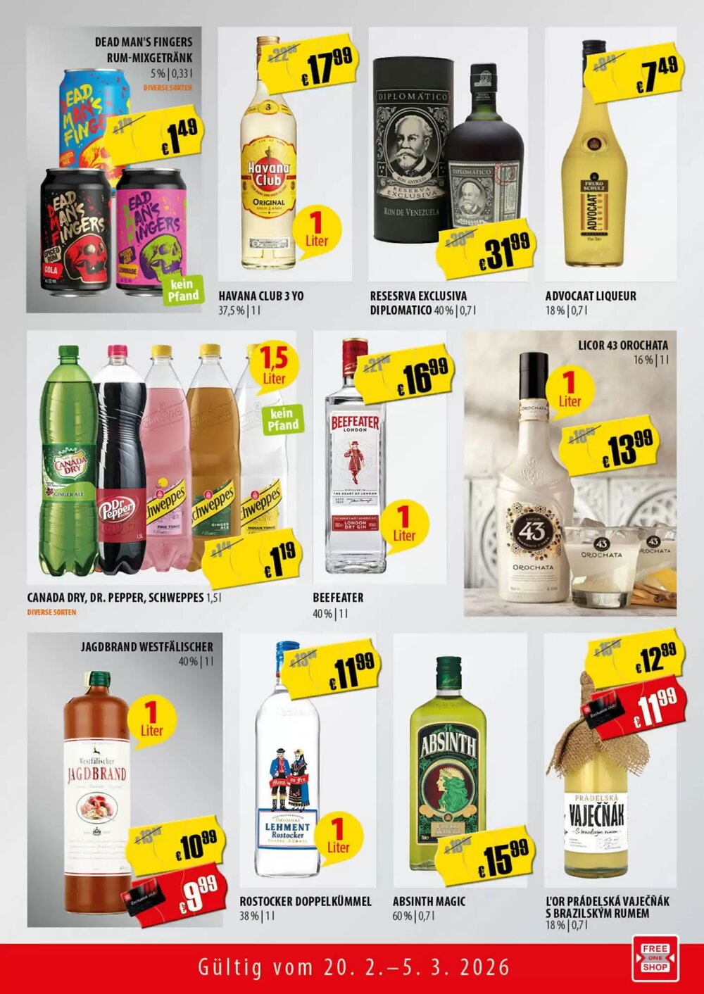 FreeOneShop Prospekt (ab 20.02.2026) zum Blättern - Seite 3
