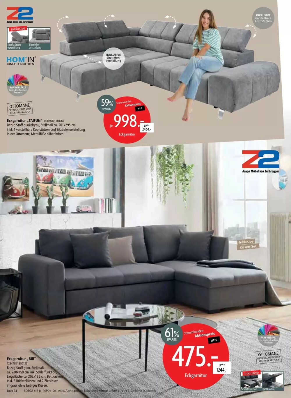 Zurbrüggen Prospekt (ab 20.02.2026) zum Blättern - Seite 14