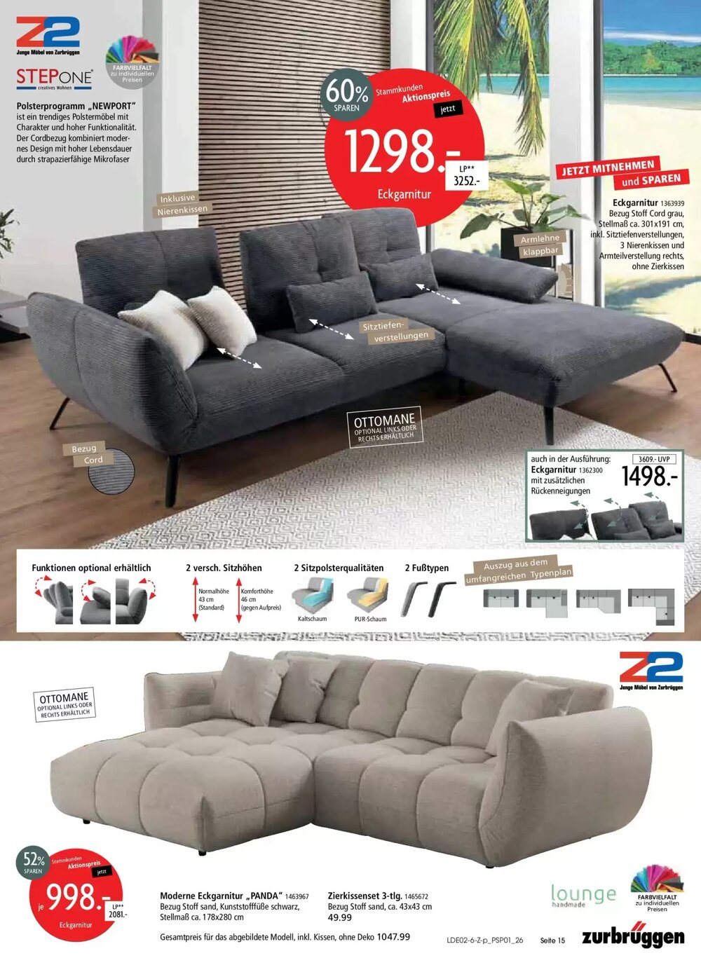 Zurbrüggen Prospekt (ab 20.02.2026) zum Blättern - Seite 15