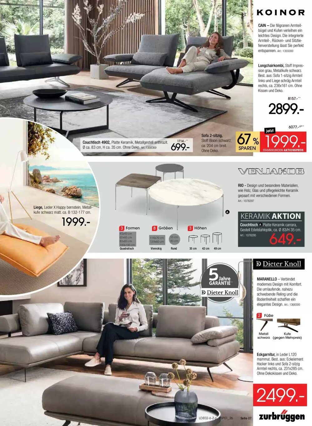 Zurbrüggen Prospekt (ab 20.02.2026) zum Blättern - Seite 7