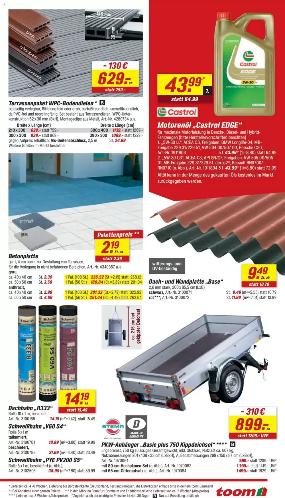 toom Baumarkt Prospekt (ab 21.02.2026) zum Blättern - Seite 9