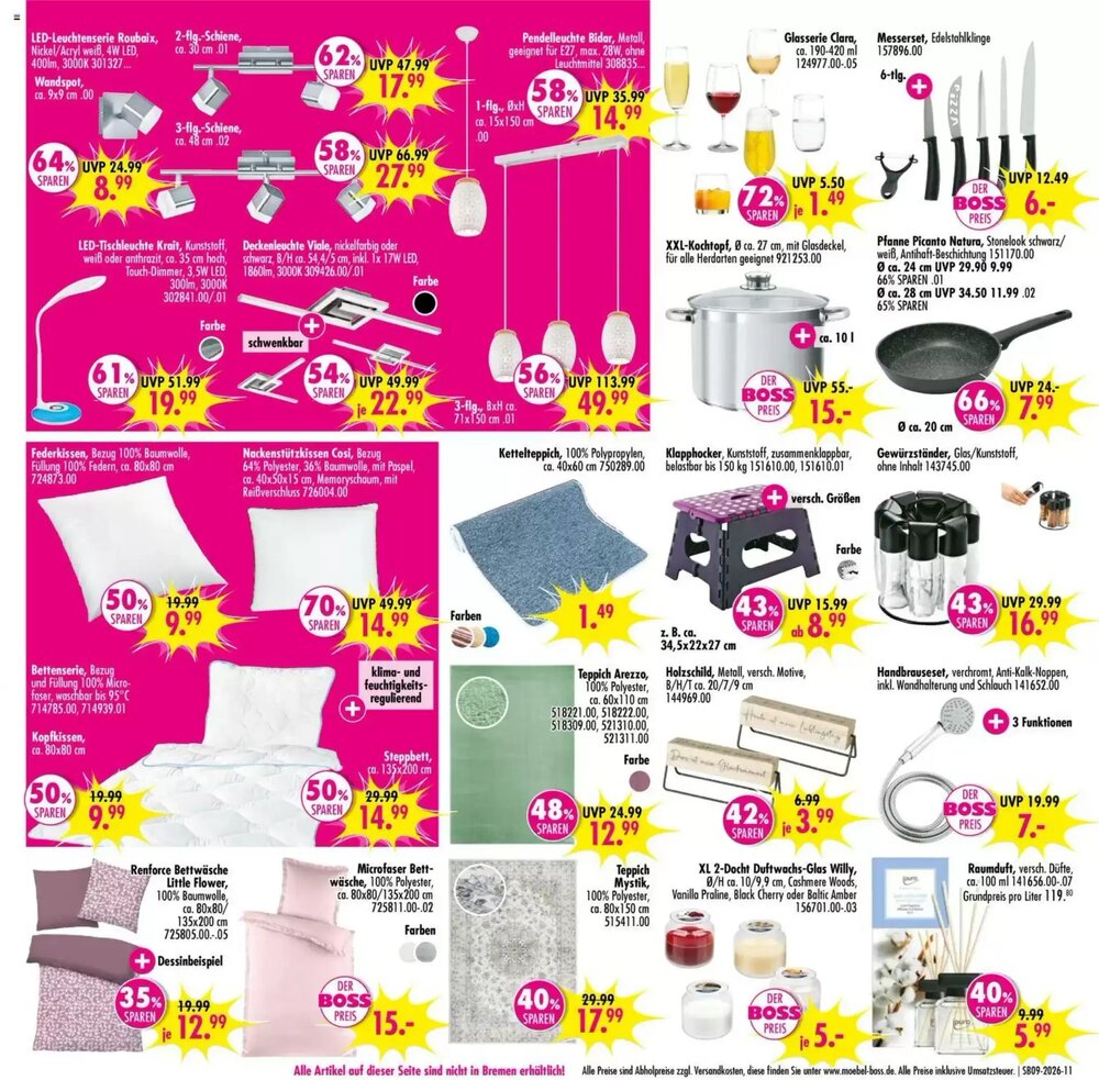 Möbel Boss Prospekt (ab 21.02.2026) zum Blättern - Seite 11