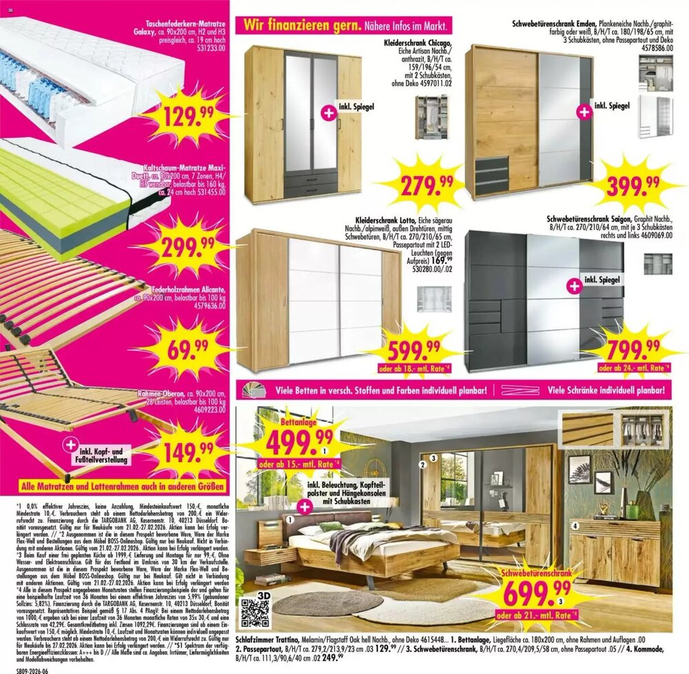 Möbel Boss Prospekt (ab 21.02.2026) zum Blättern - Seite 6