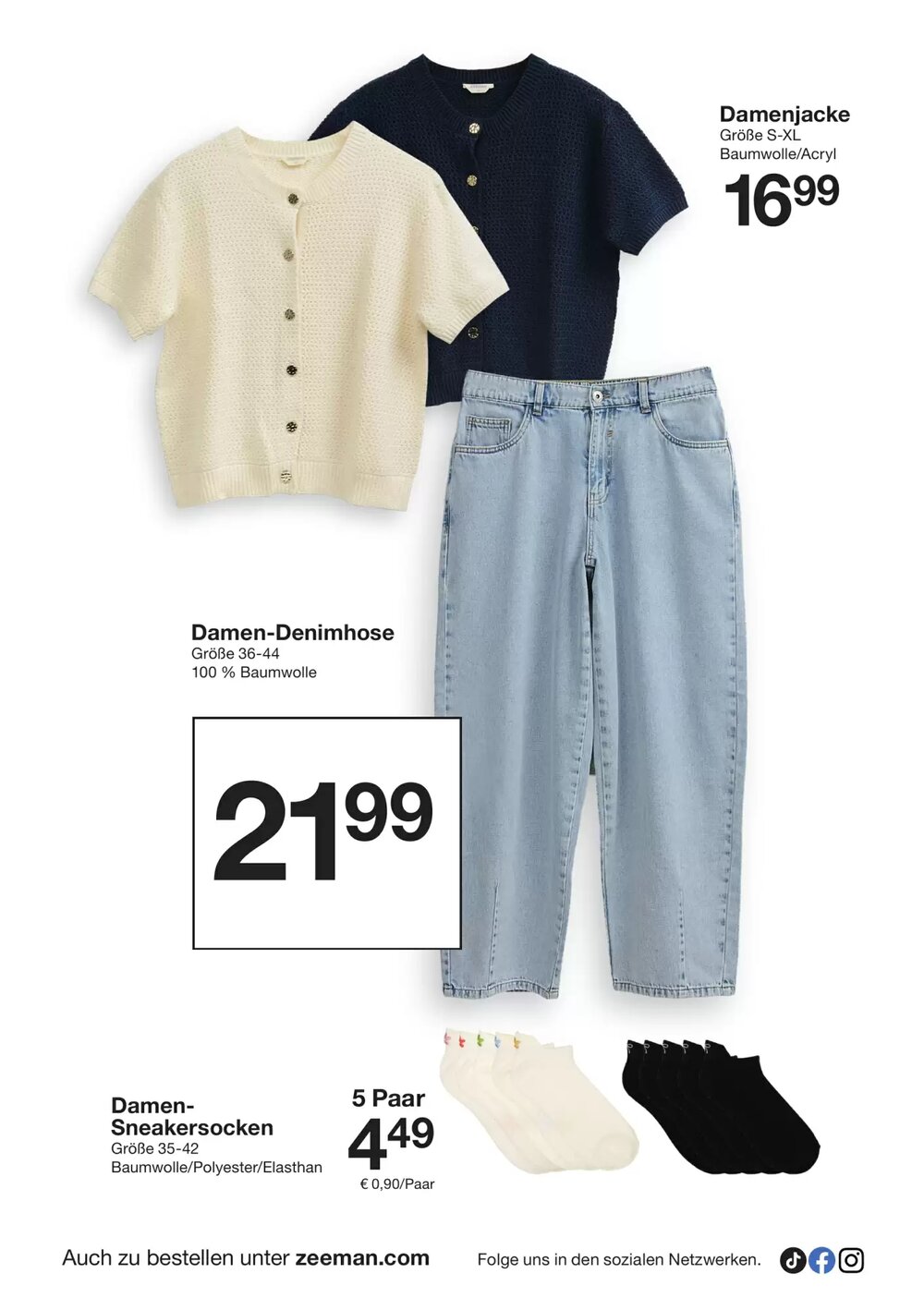 Zeeman Prospekt (ab 21.02.2026) zum Blättern - Seite 18