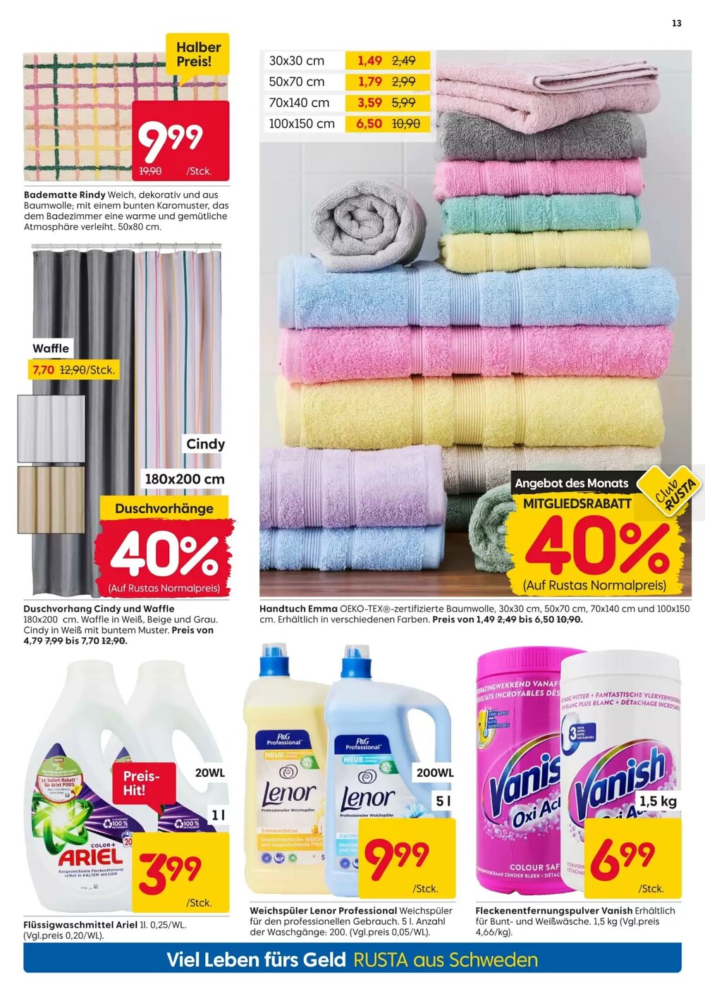 Rusta Prospekt (ab 21.02.2026) zum Blättern - Seite 13