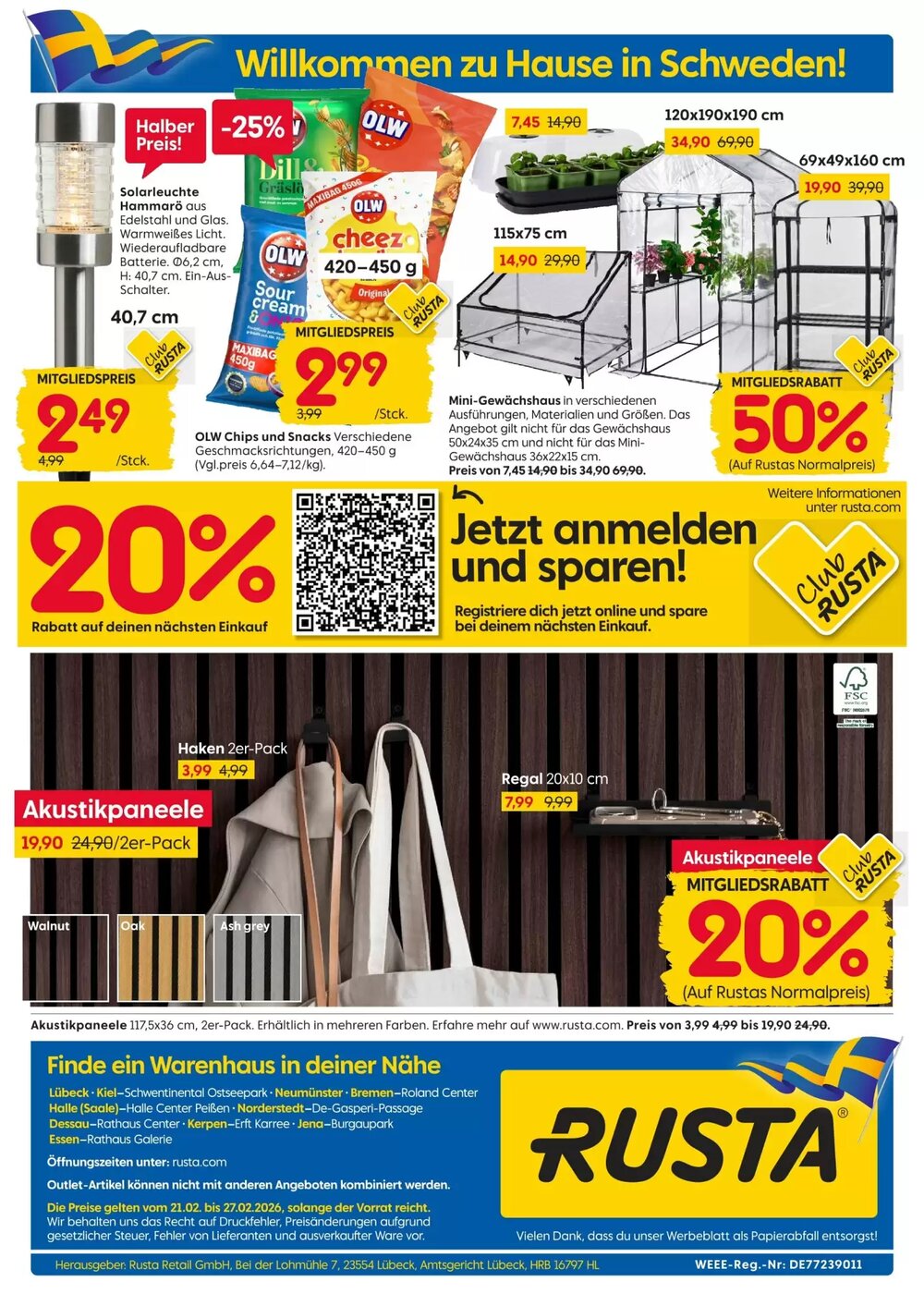 Rusta Prospekt (ab 21.02.2026) zum Blättern - Seite 18