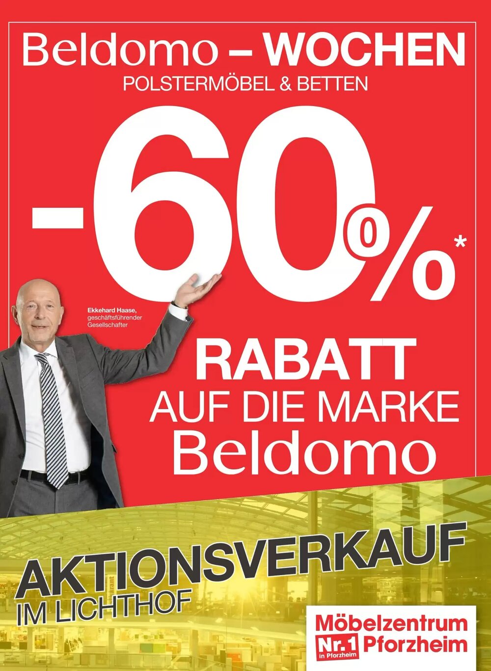 Möbelzentrum Pforzheim Prospekt (ab 21.02.2026) zum Blättern - Seite 1