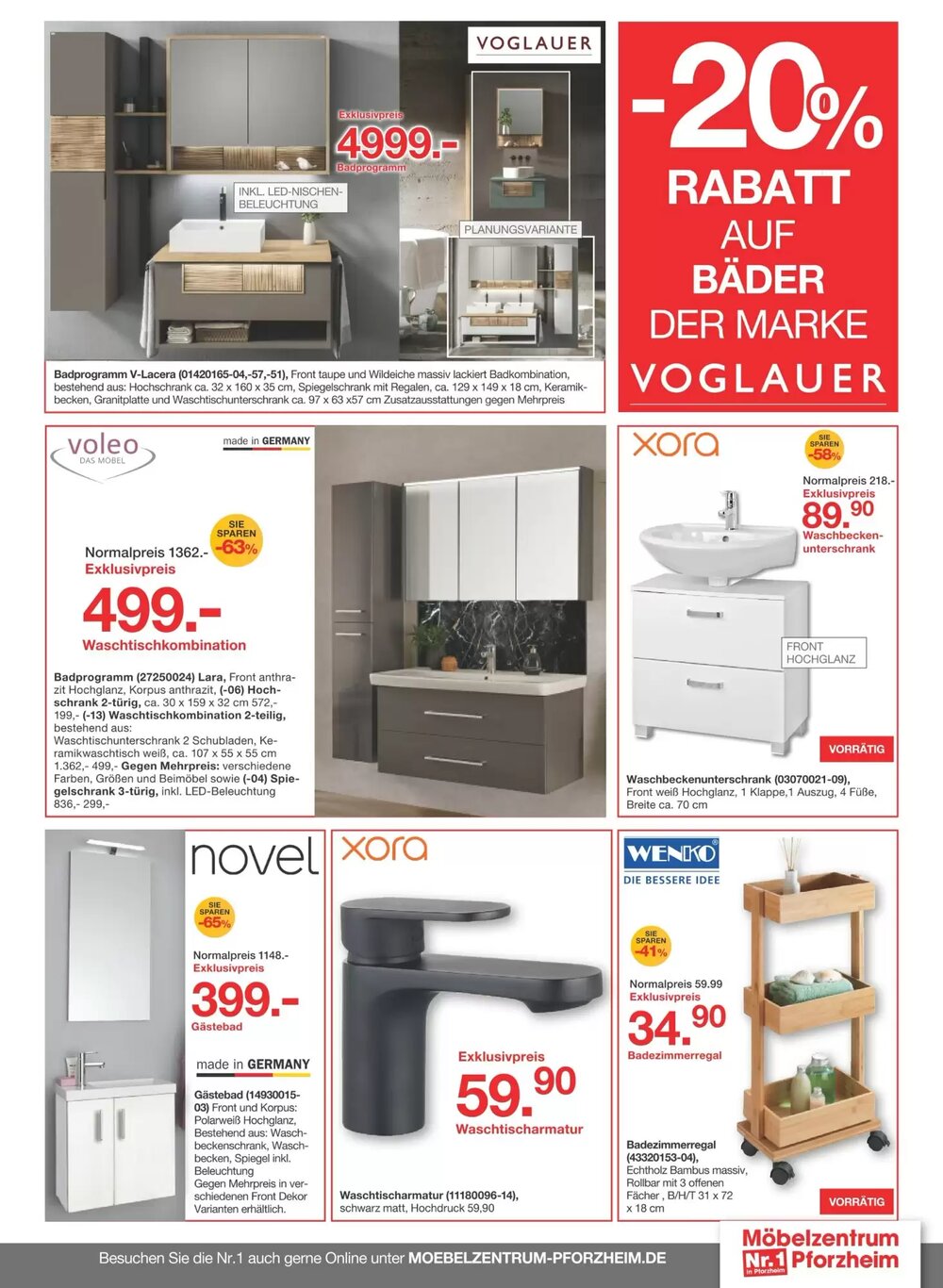 Möbelzentrum Pforzheim Prospekt (ab 21.02.2026) zum Blättern - Seite 17