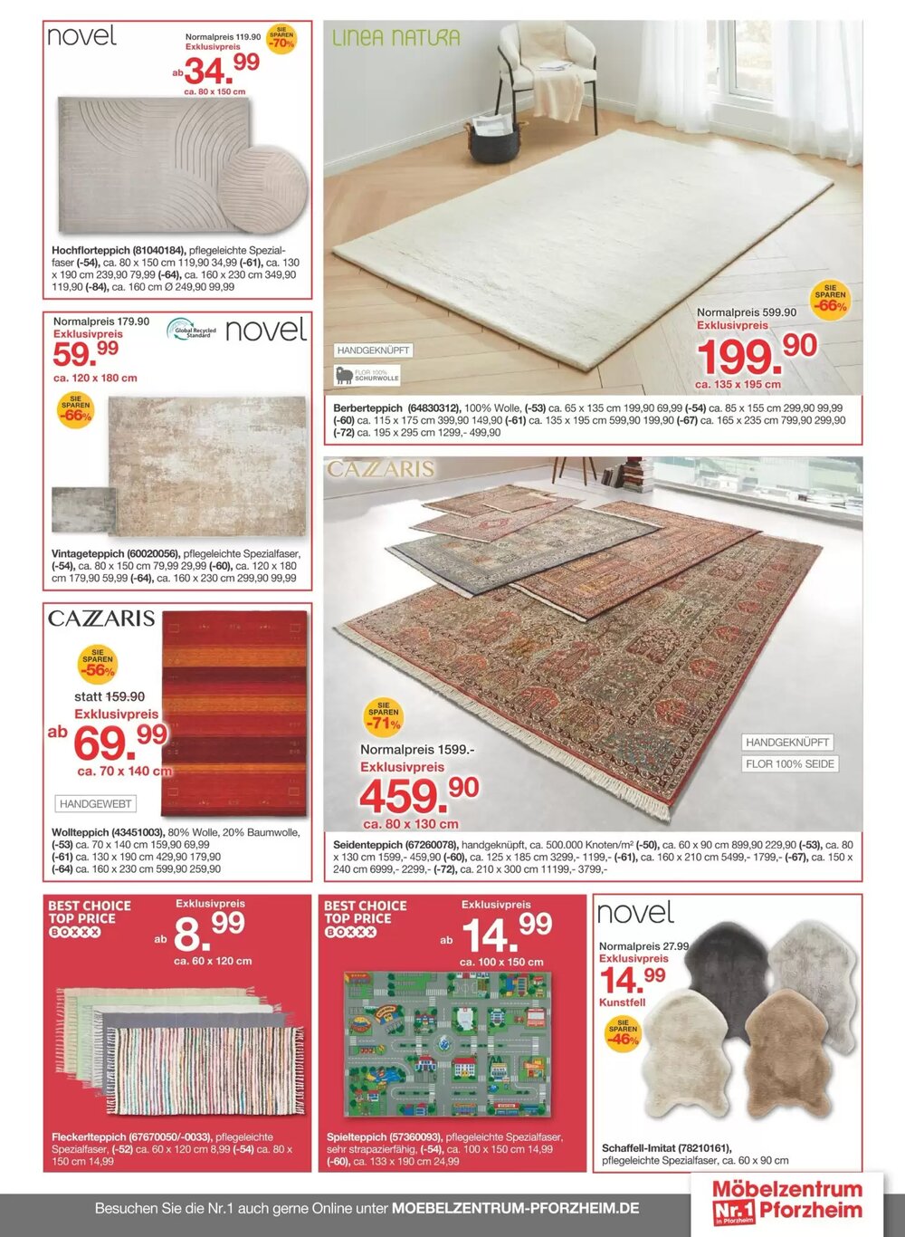 Möbelzentrum Pforzheim Prospekt (ab 21.02.2026) zum Blättern - Seite 23