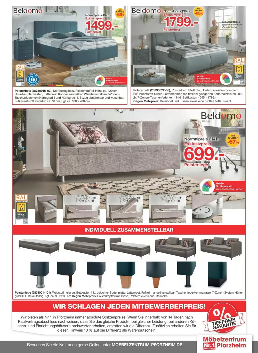 Möbelzentrum Pforzheim Prospekt (ab 21.02.2026) zum Blättern - Seite 3
