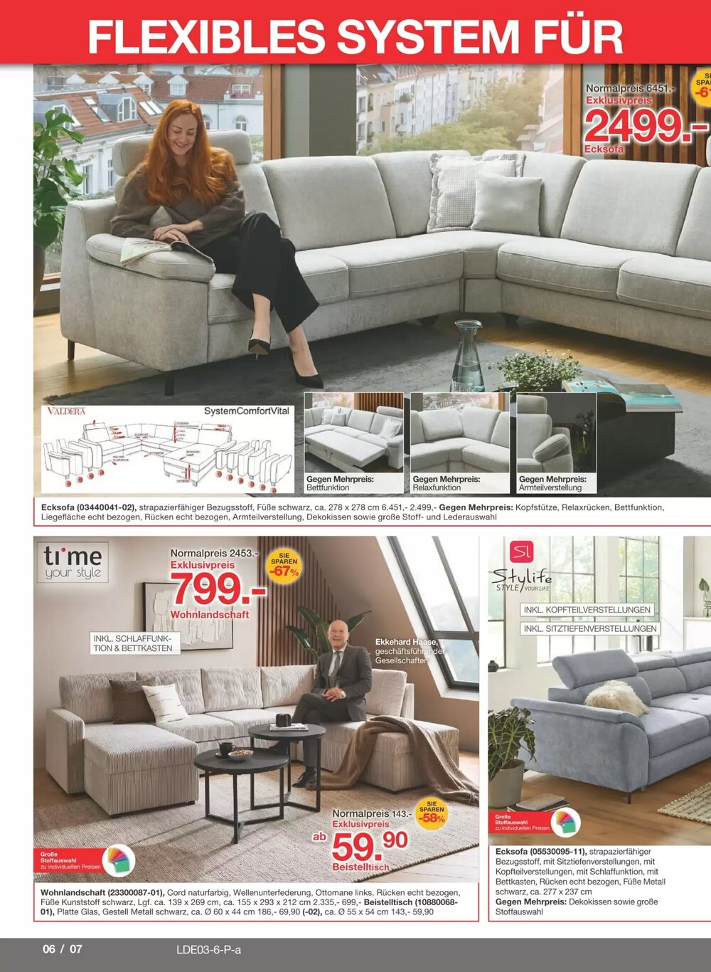 Möbelzentrum Pforzheim Prospekt (ab 21.02.2026) zum Blättern - Seite 6