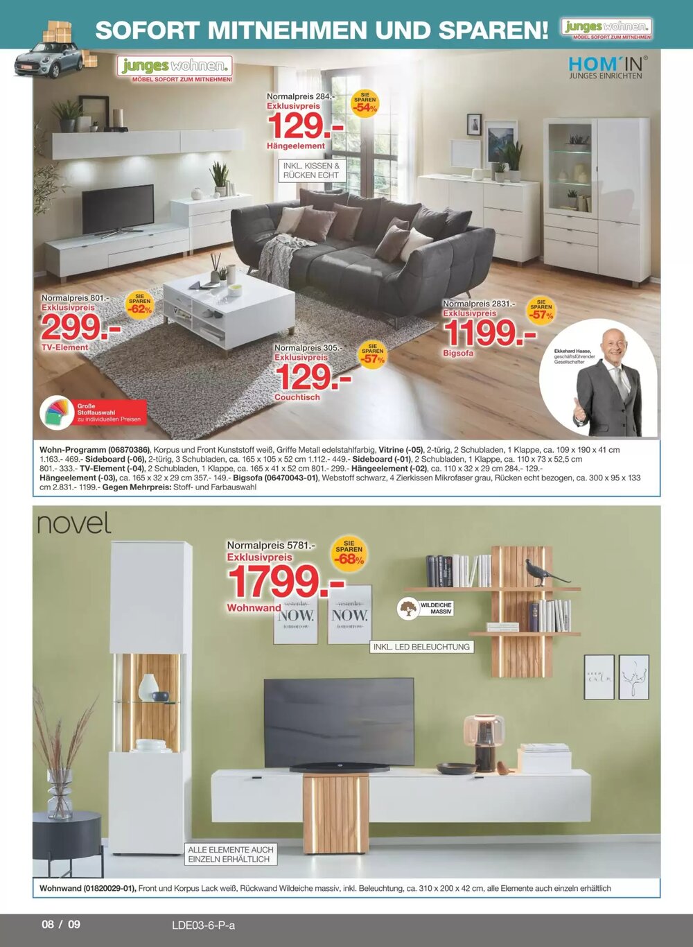 Möbelzentrum Pforzheim Prospekt (ab 21.02.2026) zum Blättern - Seite 8