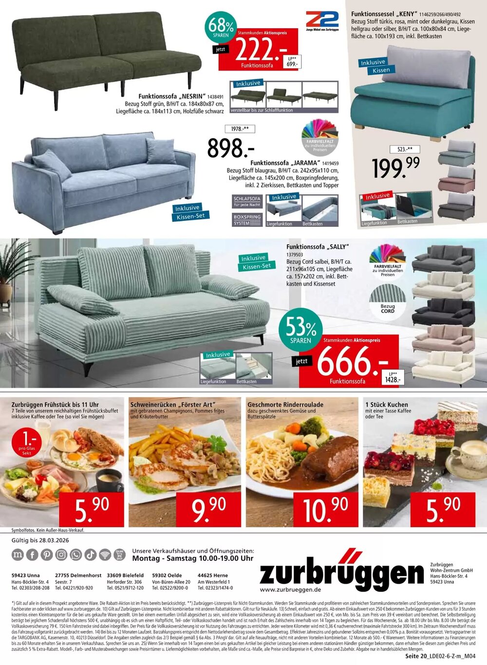 Zurbrüggen Prospekt (ab 21.02.2026) zum Blättern - Seite 50